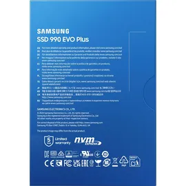 Samsung 990 EVO Plus 4TB, M.2 2280 / M-Key / PCIe 4.0 x4 (MZ-V9S4T0BW / MZ-V9S4T0B)