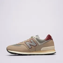 New Balance 574 Damen Arid Stone/Monarch Burgundy 41,5