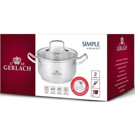 Gerlach Topf mit Deckel 20Cm Simple