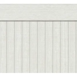 ascreation Wallpanel Holz 5 m x 1,06 m Hellgrau 0 g Grau 397443