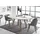 58 aufm Kessel Edda 130 x 78 x 130 cm Asteiche/Weiß matt