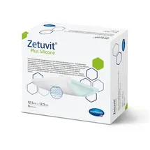 Hartmann ZETUVIT Plus Silicone steril 8x8 cm