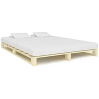 VidaXL Palettenbett Massivholz Kiefer 180×200 cm