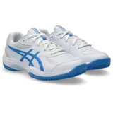 Asics GEL-GAME 10 GS CLAY Tennisschuh Sandplatzschuhe für Ascheplätze weiß 35,5 EU