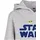 Mister Tee Star Wars Blue Logo Kapuzenpullover Heather Grey 146-152 cm