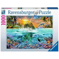 Ravensburger Puzzle Die Unterwasserinsel, Puzzleteile bunt