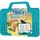 If The Travel Book Rest (Blue) - Hands Free Reading Tablet & Book Holder – Portable Tablet Stand - Perfect Recipe Book Holder Stand for Kitchen – Use as a Cookery Book Stand & More