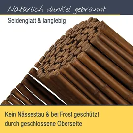 Sol Royal Sichtschutzelement 160 x 250 cm Braun Bambus