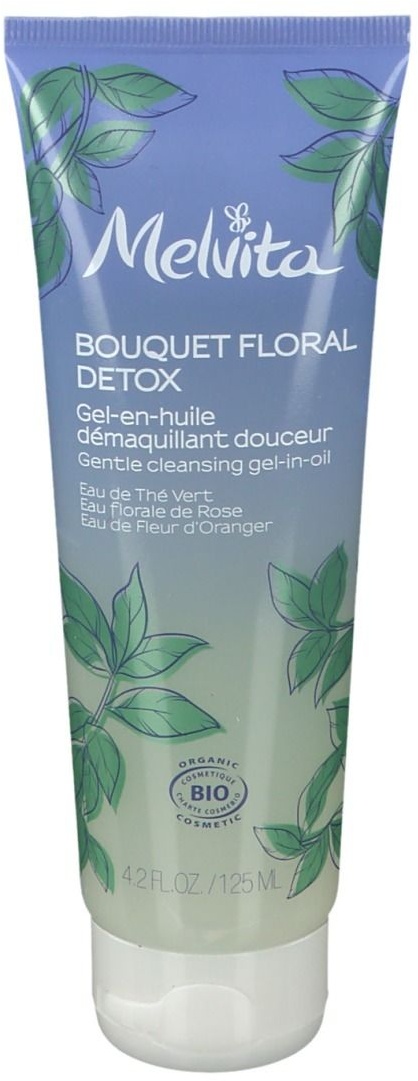 Melvita Bouquet Floral Detox - Gel-en-Huile Démaquillant 125 ml gel(s)