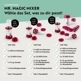 GOURMETmaxx Mr. Magic Power Pro Standmixer