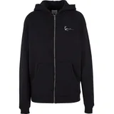 Chest Signature Essential Zip Hoodie in schwarz Größe XS