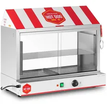 Royal Catering Hot Dog Steamer 300 Würstchen 100 Brötchen 2.400 W