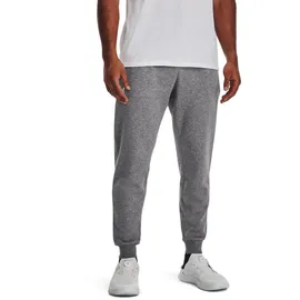 Under Armour Rival Fleece Jogginghose Herren 025 castlerock light heather/white M