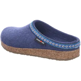 HAFLINGER Hausschuhe in Blau | Gr.: 42
