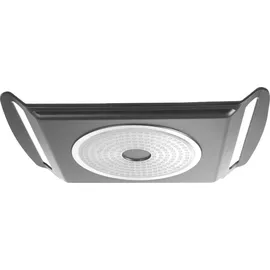 HENDI Grillplatte 39 x 26 cm Aluminium schwarz