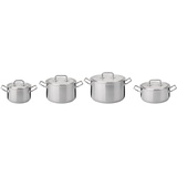 Spring Topf-Set 4-tlg. BRIGADE PREMIUM , Kochtopfset für alle Herdarten inklusive Induktion geeignet , Spülmaschinenfest , Hochwertiges Kochgeschirr mit Innenskalierung und optimale Wärmeverteilung