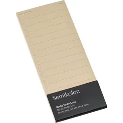 Semikolon Haftnotiz-Planer, taubengrau