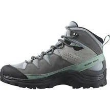 Salomon Quest Rove Gore-tex, Hiking Shoe Damen, Quarry Quiet Shade Black, 42 2/3 EU