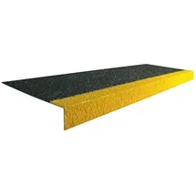 COBA Europe Bodenbelag Kunststoff 1,5 m Schwarz/Gelb