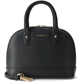 lazarotti Bologna Leather Henkeltasche Leder Gold/Grau/Schwarz