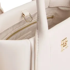 Tommy Hilfiger TH Essential Mini Tote Tote-Bags Kunstleder Beige/White