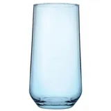 Pasabahce Allegra Universal Mehrzweck-Wassergläser 3er-Set Geeignet für Wein, Säfte, 470 ml (Highball) 420015 Türkis