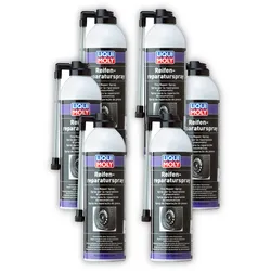 6x 500ml LIQUI MOLY 3343 Reifenreparaturspray Pannenhilfe Reifen-Reparatur-Spray