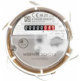 werner schütz JS Messkapsel EAS Modular, Q3 2,5 m3/h bis 30 Grad, Typ IE