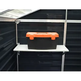 CANOPIA Gerätehaus Skylight 3,79 x 1,85 m Grau