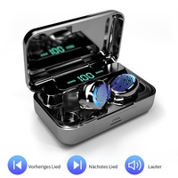 [2022 Neue!]Bluetooth Kopfhörer in Ear, Bluetooth 5.1 Kopfhörer Kabellos Wireless Kopfhörer mit LED-Display, IP7 Wasserdichte Ohrhörer mit Mic ...