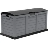 FUNSTAR Kissenbox Jumbo XXL Silber 61 cm x 140 cm x 69 cm