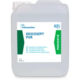 Dr. Schumacher Descosept Pur Schnelldesinfektionsmittel 5 Liter