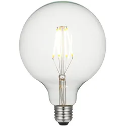 Große Clear Globe LED E27 Lampe - Klares Glas