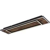 GLOBO LED-Deckenleuchte WOODY 80 cm
