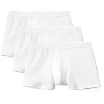 CALIDA 3P Natural Benefit Boxer Weiß Baumwolle Medium Herren,