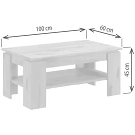 xonox.home Titan Beige Eiche 100 x 45 x 60 cm