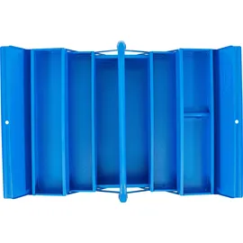 BGS Metall-Werkzeugkasten leer 5 Fächer blau 420 x 200 x 200 mm