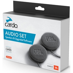 Cardo JBL 45 mm Speaker audio set, zwart, Eén maat