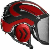 Pfanner Protos Integral Arborist Forsthelm G16 F39 alle 24 Farben Schutzhelm KWF - schwarz/rot