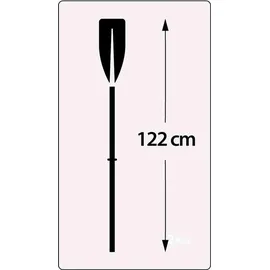 Intex Paddel Set 2er 122 cm Aluminium/Kunststoff Gelb