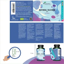Vegavero Natürliches Silizium Kapseln 120 St.