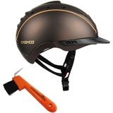 Casco Reithelm MISTRALL-2 Dunkelbraun L-XL (60-63cm) + Hufkratzer Reiterladen24.de