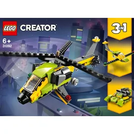 LEGO Creator 3in1 Hubschrauber-Abenteuer 31092