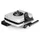Frifri Waffeleisen 1200W Schwarz/Grau