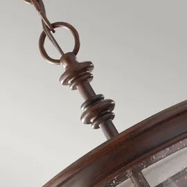 Elsteadlighting Pickering Lane 3-flammige Halbdeckenleuchte, Heritage Bronze - FE-PICKERING-LANE-SF