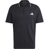 adidas Essentials Small Logo Piqué schwarz L