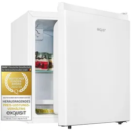 Exquisit KB45-0-011E Mini-Kühlschrank 45 l 533 mm hoch Weiß