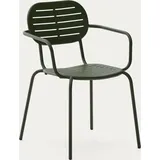 Kave Home Brai Gartenstuhl 56 x 60,5 x 81 cm grün 4 St.