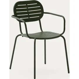 Kave Home Brai Gartenstuhl 56 x 60,5 x 81 cm grün 4 St.