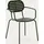 Kave Home Brai Gartenstuhl 56 x 60,5 x 81 cm grün 4 St.